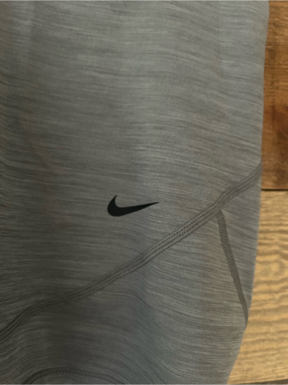 Nike Gray Pro Compression Training Shorts - Picture 3 of 4